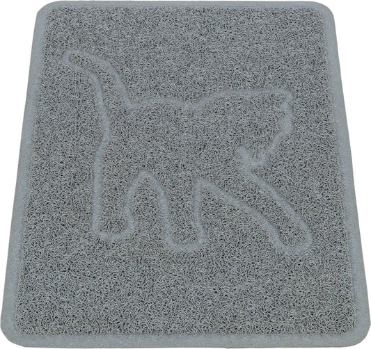 Trixie Kattesandmatte Kattsilhuett – Lysegrå 48 × 35 cm