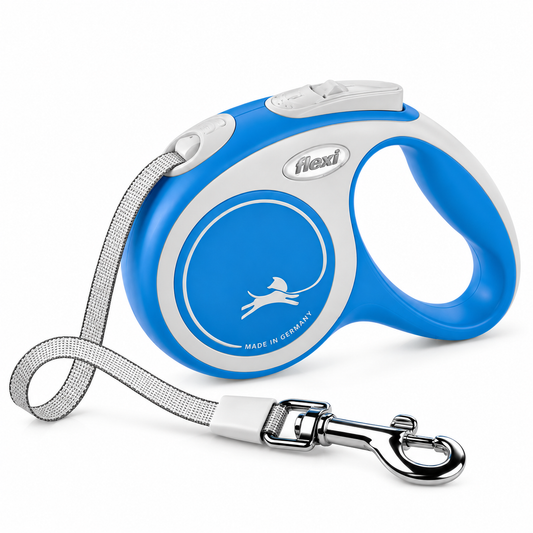 Flexi New Comfort Tape M 5 m – Blå / Sort