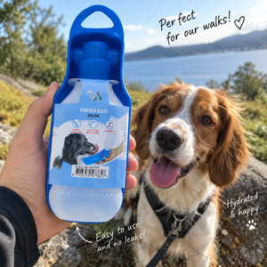 CoolPets Fresh 2GO Hundevannflaske – 300 ml