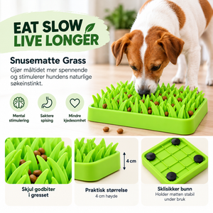 Snusematte Grass – Grønn