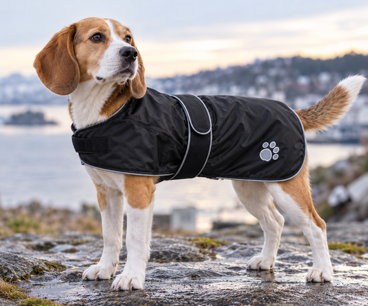 Trixie Orléans Hundedekken – Sort/Refleks