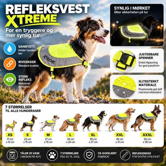 Refleksvest Xtreme for Hund