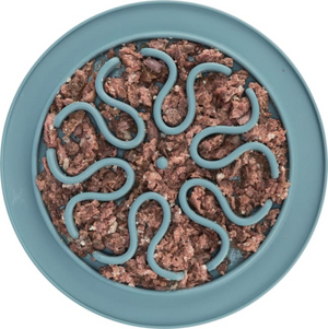 Slow Feeder Dog Bowl – Silicone Labyrinth (24 cm)