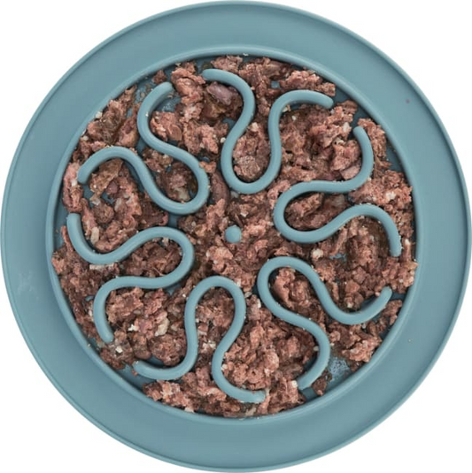 Slow Feeder Dog Bowl – Silicone Labyrinth (24 cm)