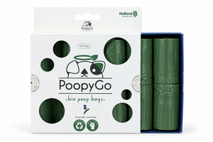 PoopyGo Eco Friendly 120 hundeposer med lavendelduft