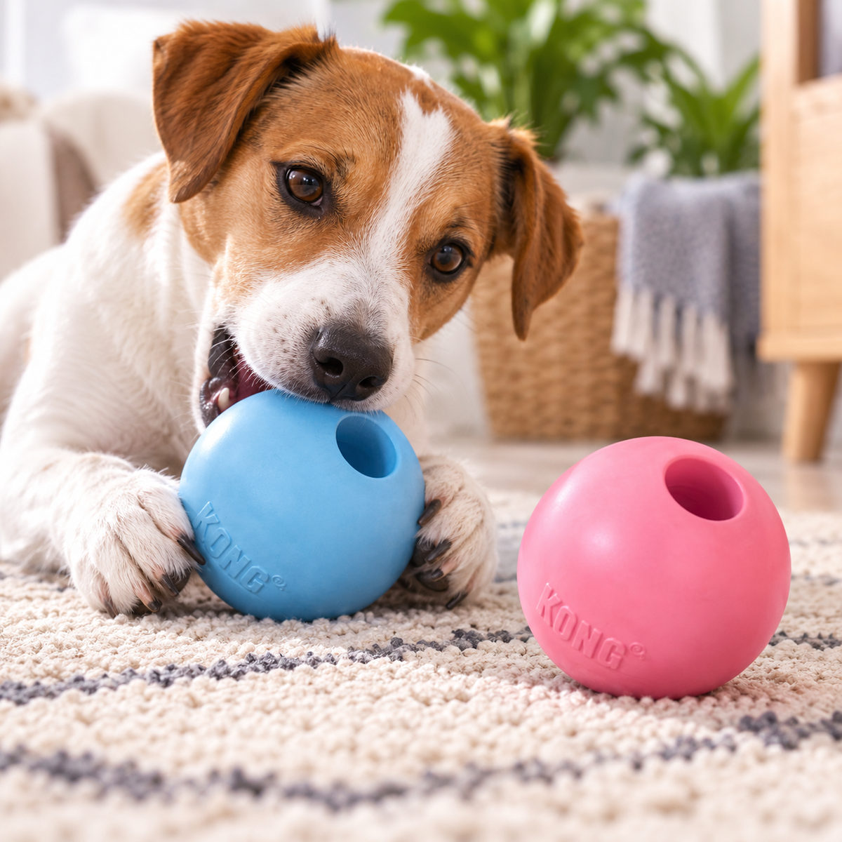KONG Puppy Ball S – Med Hull