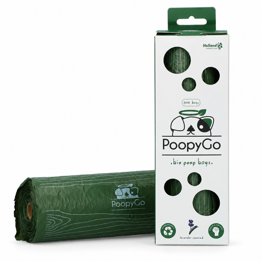 PoopyGo Eco Friendly Tissue Box Lavendel 300 hundeposer